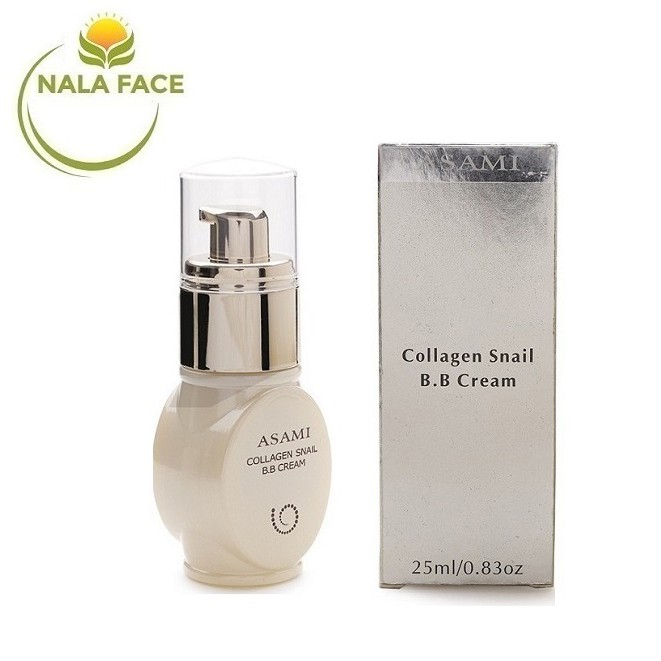 Kem nền BB Asami Collagen Snail BB Cream 5 in 1 25ml