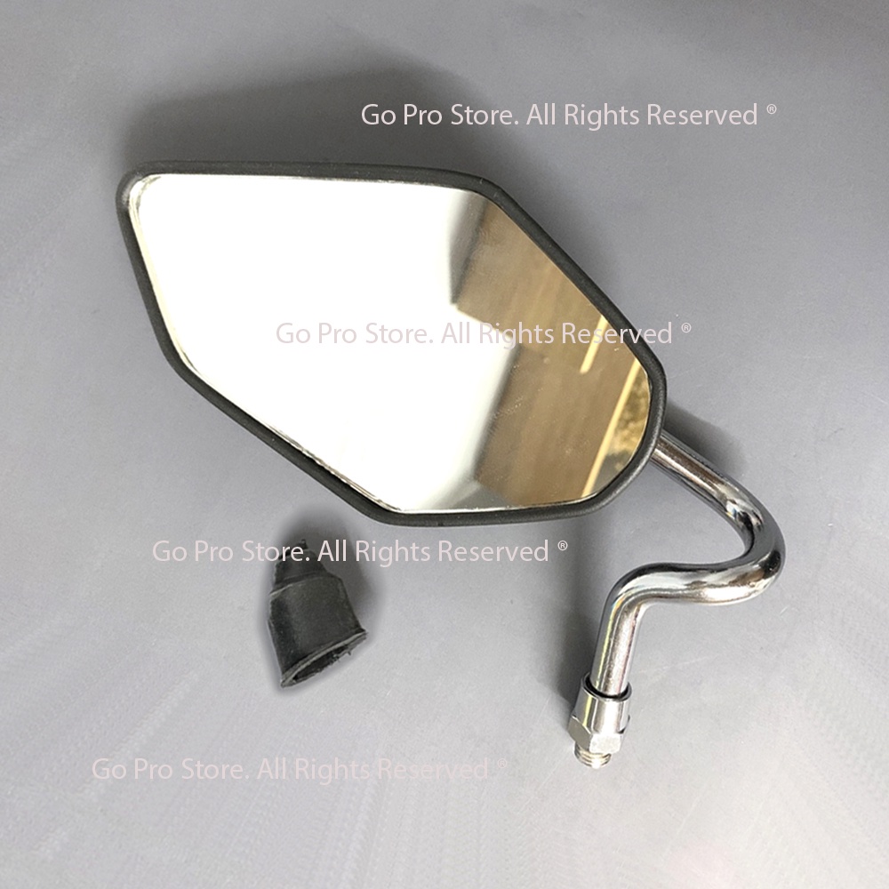 Kính Chiếu Hậu Kiểu Exciter Chân Cong Xi - KÍNH TRÁI