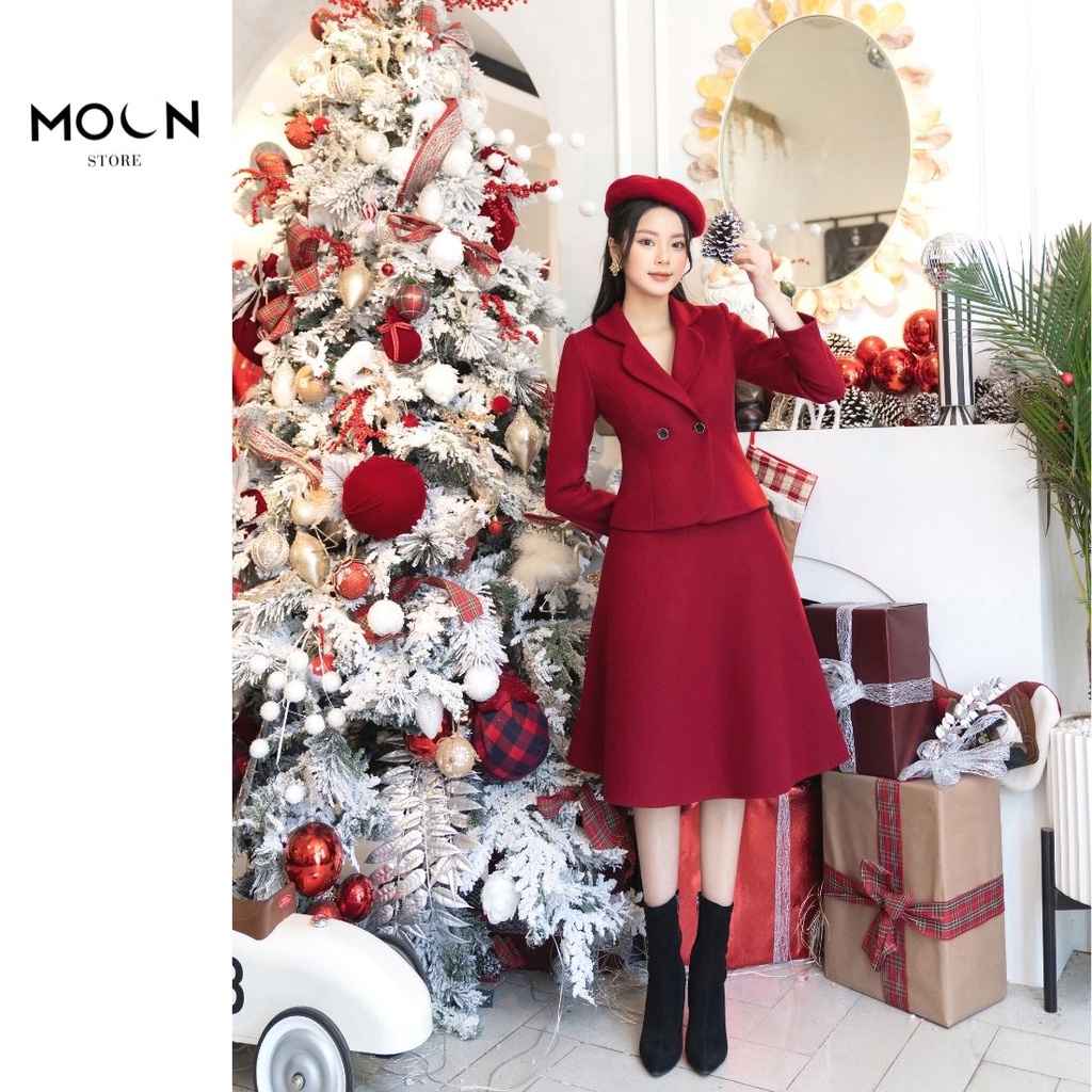 Set bộ nữ công sở áo vest khoác dạ chân váy BSB476 MOON STORE | BigBuy360 - bigbuy360.vn