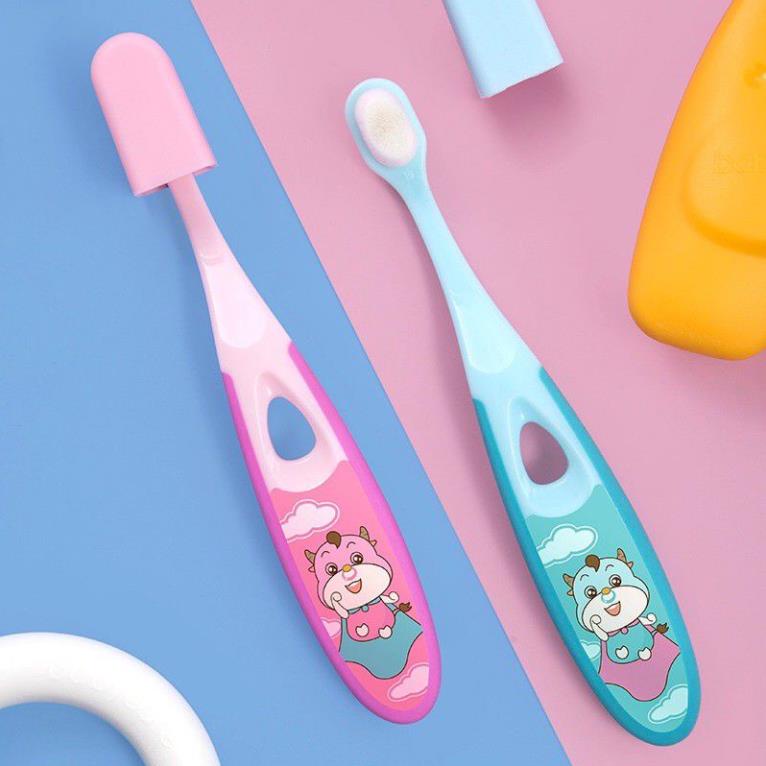 Bàn Chải Đánh Răng Cho Bé Lông Siêu Mềm Dễ Thương BCT1 Kidamo