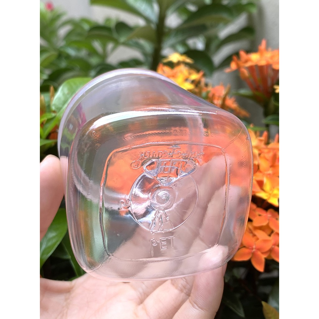 Hũ Gia Vị Rỗng Pet đáy vuông đầu tròn tiện dụng