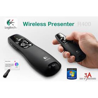 Bút trình chiếu không dây Logitech R400 chính hãng