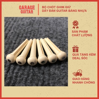 Bộ 6 Chốt Ghim Dây Đàn Guitar bằng nhựa