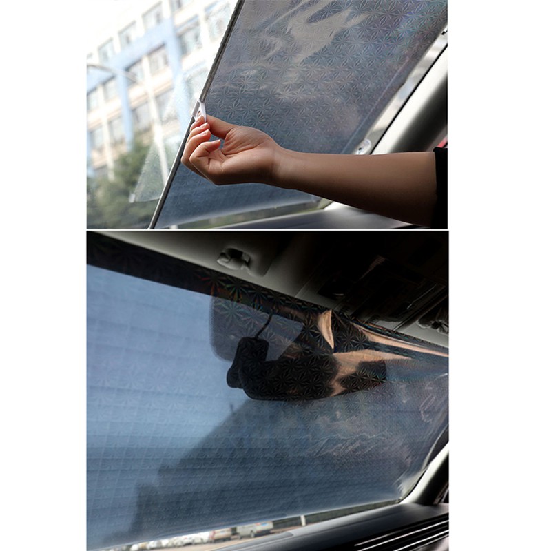 HT Tấm che nắng ô tô Che chắn trước & sau Kính chắn gió bên cửa sổ bảo vệ