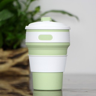 Cốc silicone PP có thể gấp gọn tiện dụng