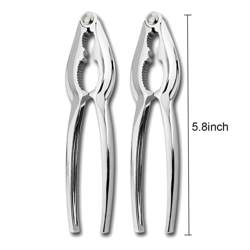 Bộ dụng cụ hải sản 3 cái Bộ bánh quy tôm hùm cua Bộ bánh quy giòn Nut Crackers Tools Crackers và Nĩa Nut Cracker Set