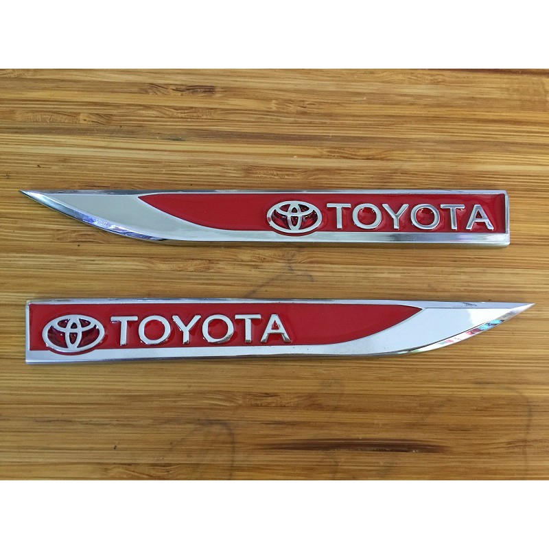 2 mang cá dán sườn xe ô tô  (toy)