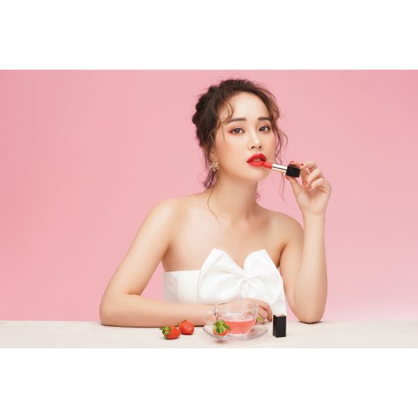 Son môi đẹp JU:CY La Beauté- Poppy Red Hàn Quốc chính hãng cao cấp