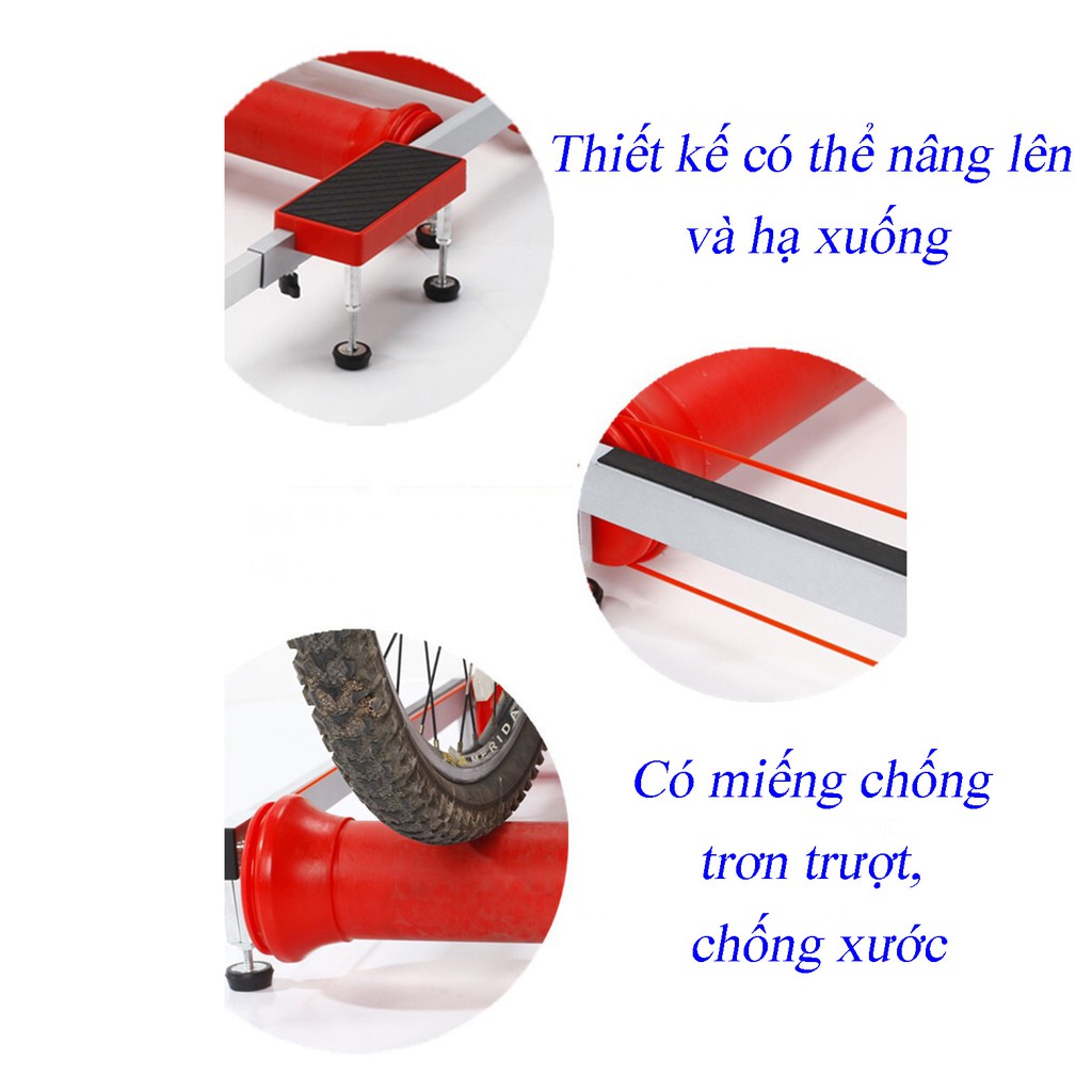 Con lăn, giá đỡ xe đạp, tập xe đạp trong nhà
