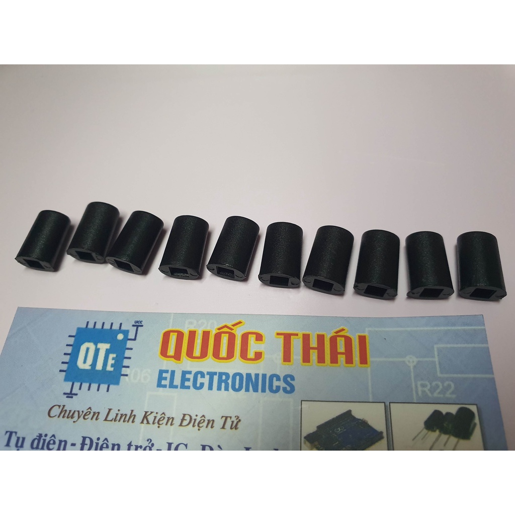 Combo 10 núm chụp công tắc bướm bầu dục