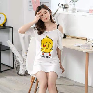 (PE004) VÁY SUÔNG TRỄ VAI