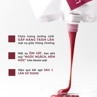 Mặt nạ thạch hoa hồng  Hàn Quốc - DERMABELL ROYAL ROSE (200GR TEST)