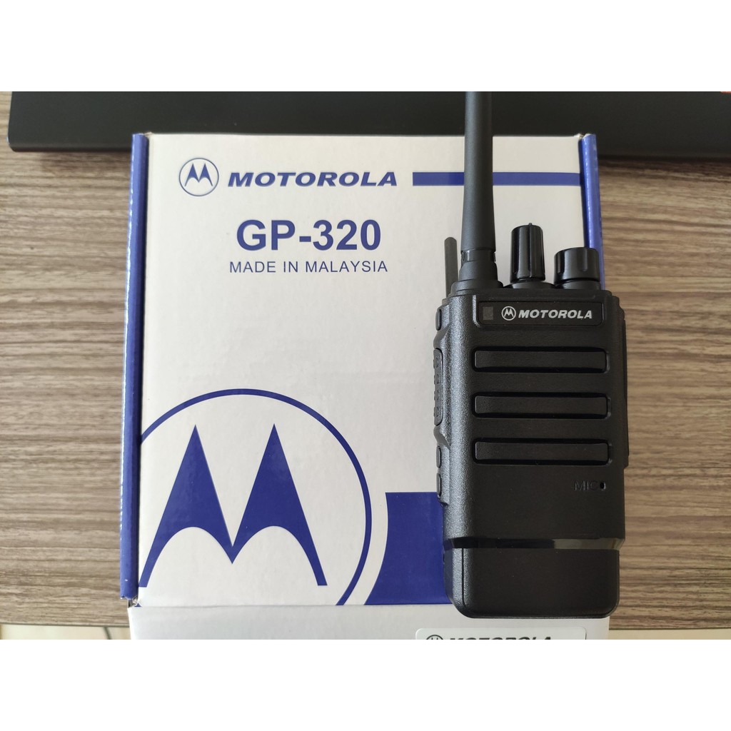 Bộ 2 Bộ Đàm Motorola GP-320  (Sóng khỏe, âm thanh trong trẻo)