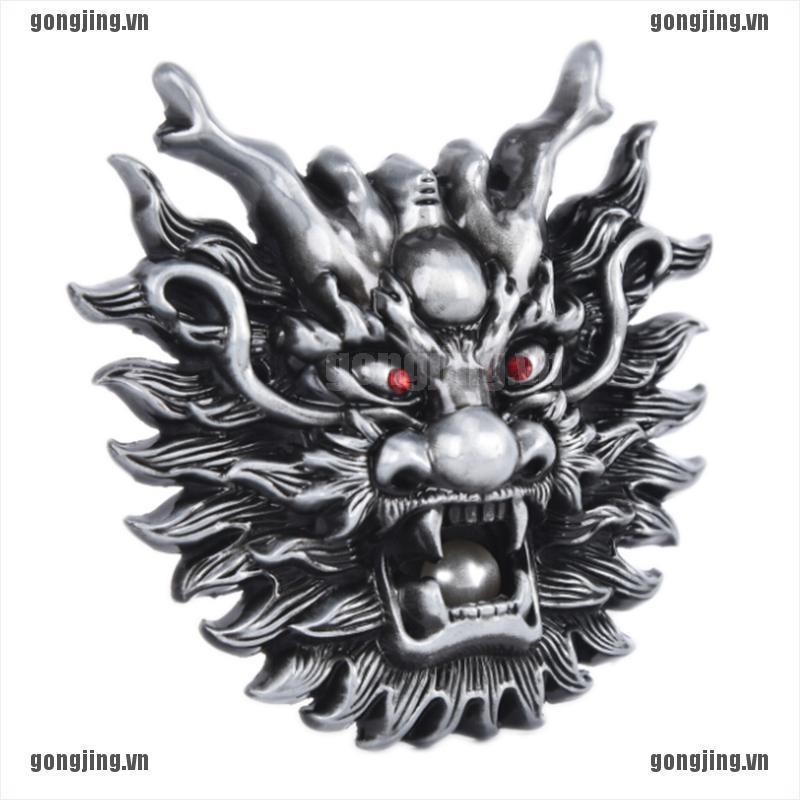 Khóa Thắt Lưng Bằng Hợp Kim Hình Rồng Phong Cách Cao Bồi Punk Mới Cho Nam