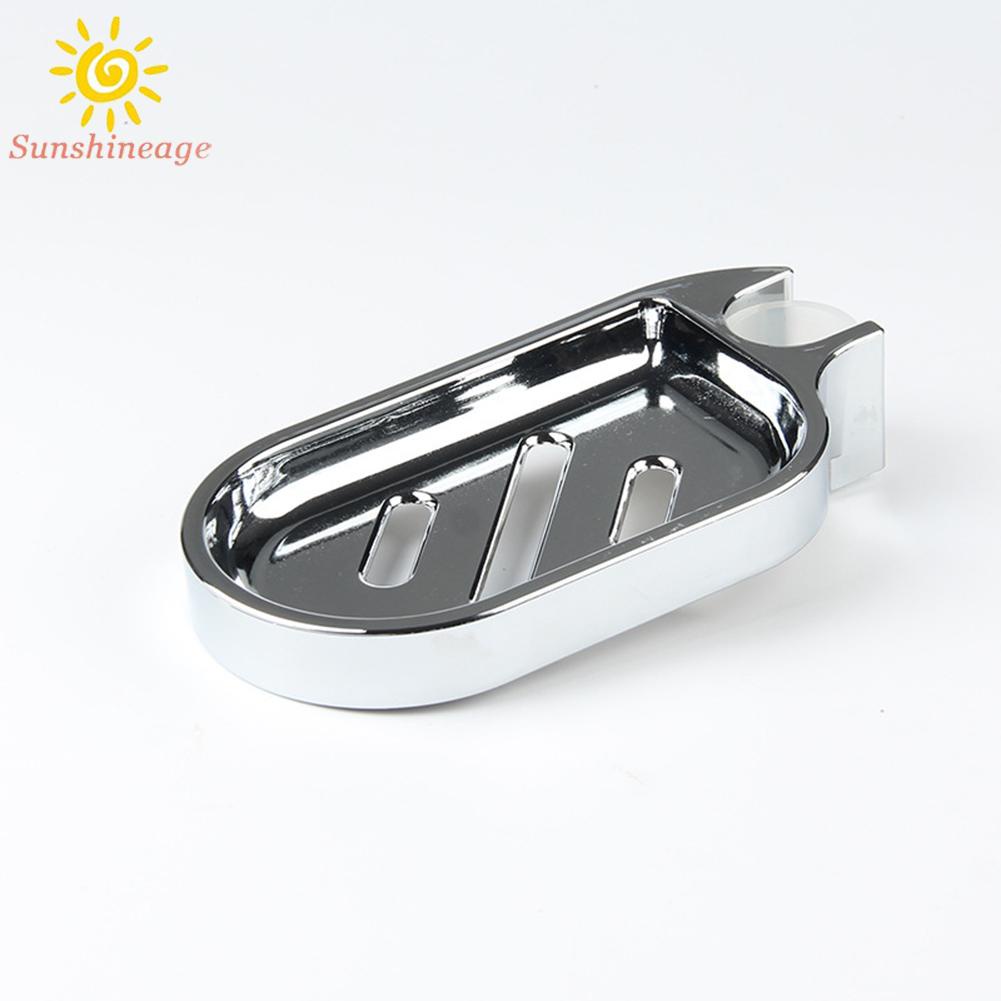 SUNAGE- ~17*8.5cm Soap Dish Box Shower Tray Plate Bathroom Stand Holder Rack Hole 25mm【SUNAGE-HOT Fashion】