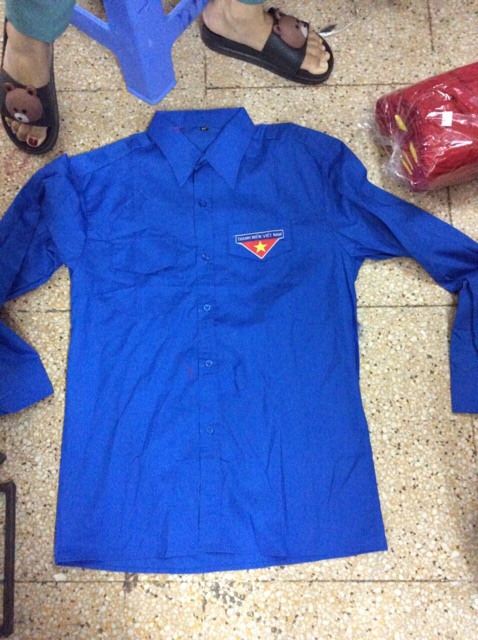 Sỉ/ lẻ Áo sơ mi đoàn❤️FREESHIP ❤️giảm 10K khi nhập (KUSEAL10k}❤️Áo đoàn thanh niên nam nữ cực đẹp | BigBuy360 - bigbuy360.vn