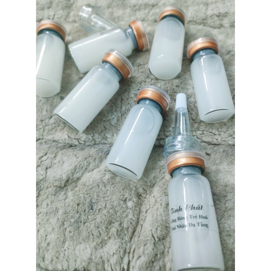 Tinh chất serum Collagen Tươi  siêu căng bóng sữa 10ml  Siêu tinh thể dưỡng chất giúp làn da căng bóng mượt mà
