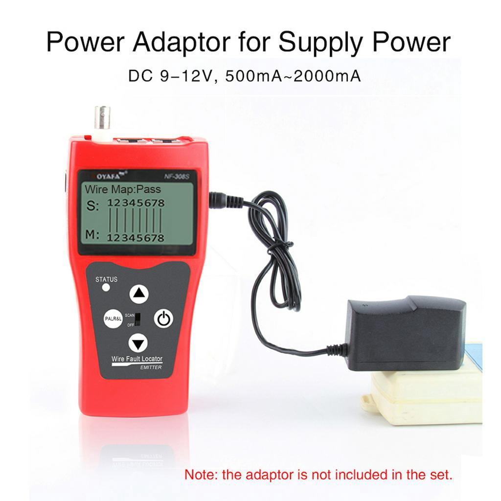 Noyafa NF-308 Dây Cáp Mạng LAN Kiểm Tra Đường Dài RJ45 RJ11 Ethernet