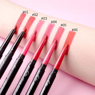 Bút Kẻ Viền Môi Dạng Xoay Tự Động Chống Thấm Nước Lâu Trôi Không Phai Màu