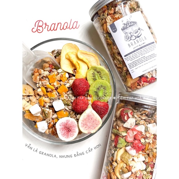 Branola - Granola siêu hạt dòng premium