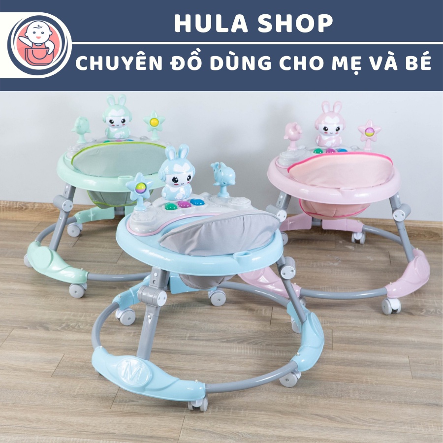 Xe tập đi có bàn ăn dặm hình thỏ 619