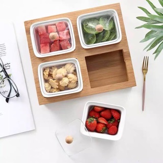 (Order) Khay đựng mứt tết phong cách Nhật Bản