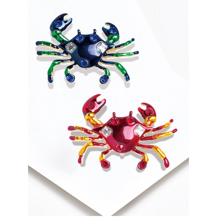 Trâm Cài Áo Hình Cua Hợp Kim Ngộ Nghĩnh