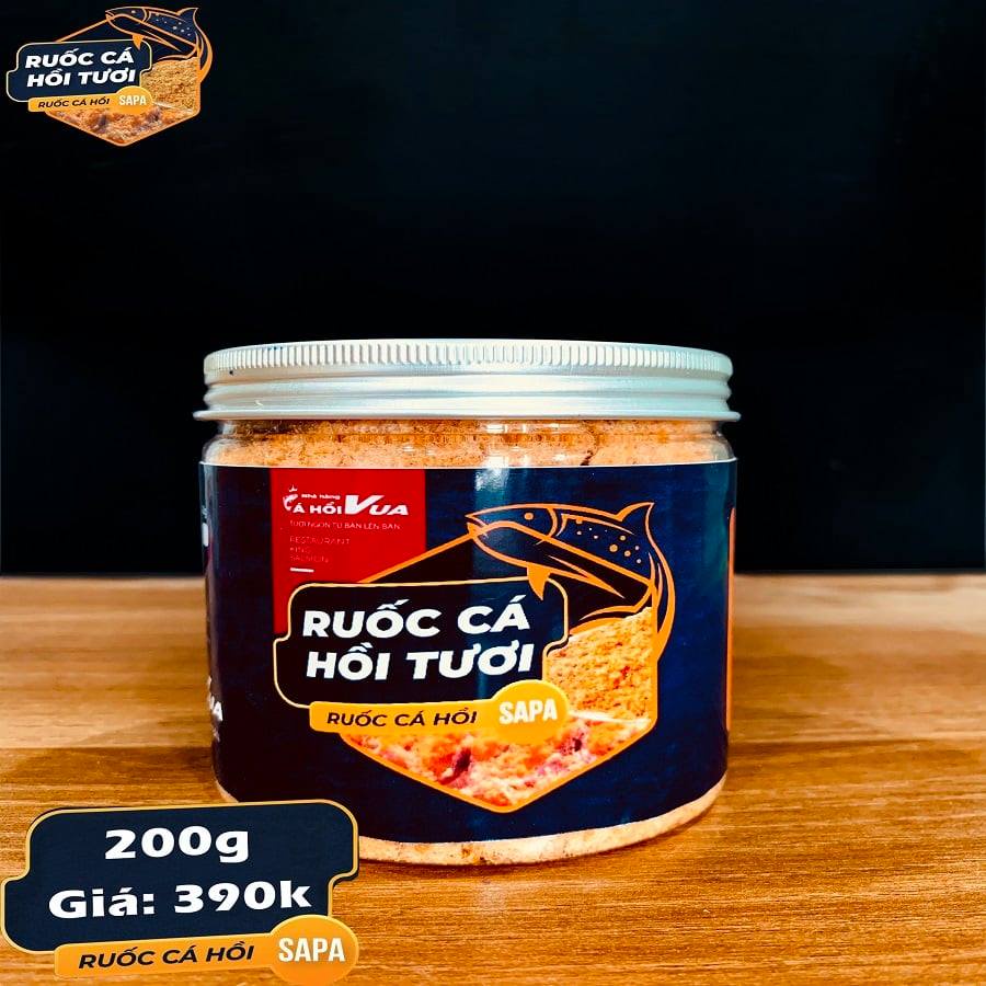 RUỐC CÁ HỒI TƯƠI SAPA NGUYÊN CHẤT NHÀ LÀM 100gr, thơm ngon không chất bảo quản, nhiều chất dinh dưỡng dành cho mọi lứa t | BigBuy360 - bigbuy360.vn