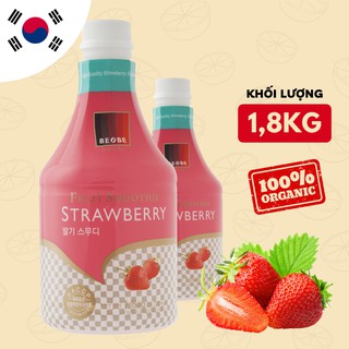 Sinh Tố Dâu Hàn Quốc BEOBE Dùng Pha Chế Thức Uống