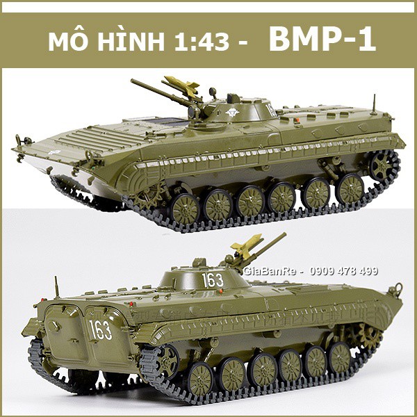 Mô Hình Hoàn Thiện  Xe Thiết Giáp Chở Quân BMP 1 - 15cm - Tỉ Lệ 1:43 - 4357