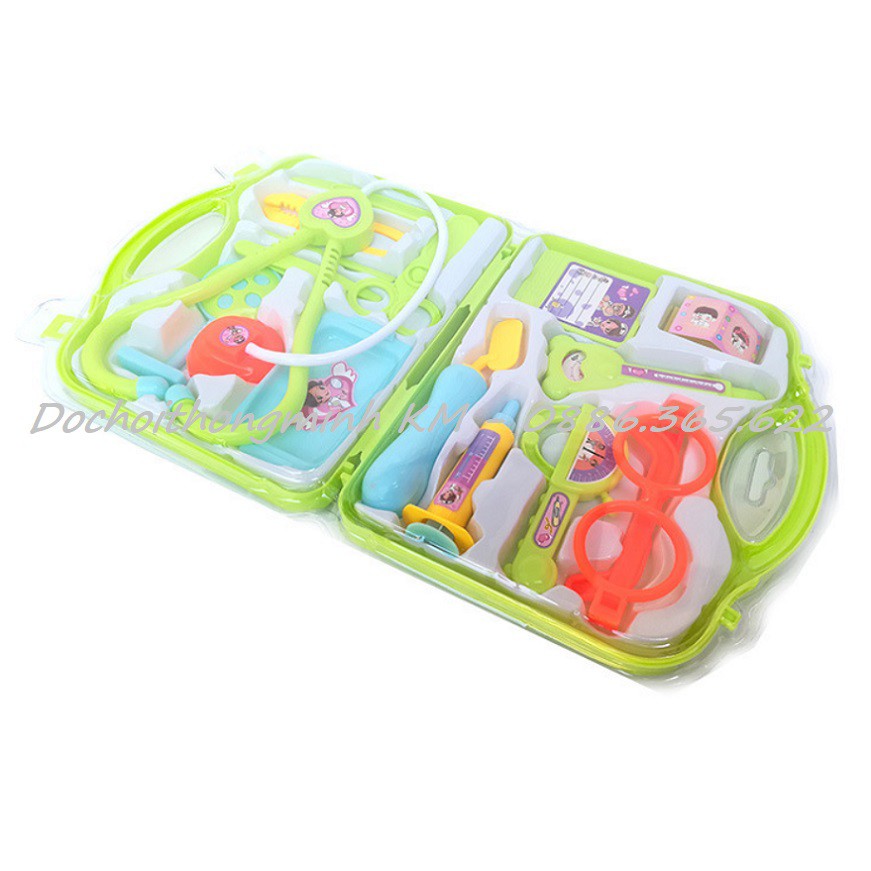 Hộp đồ chơi bác sỹ gồm 16 món cho bé