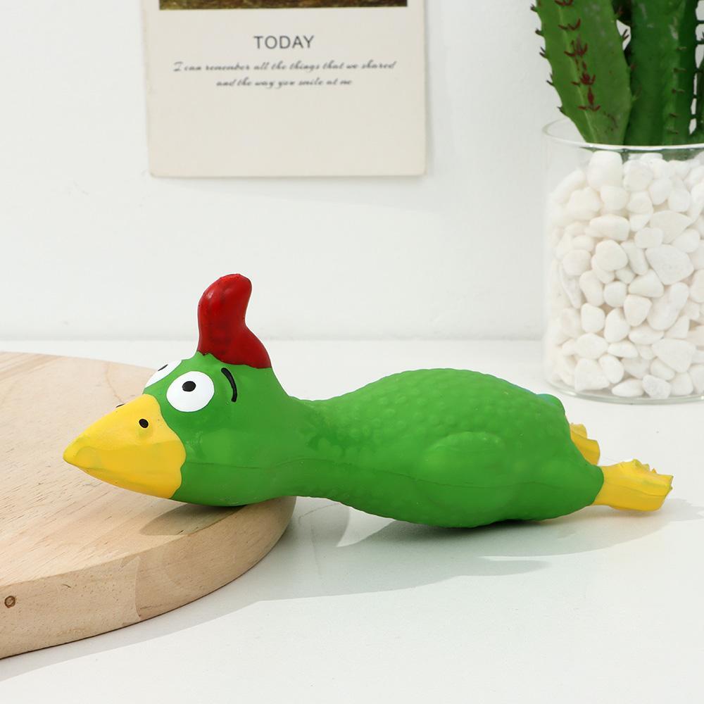 Gà Cao Su Đồ Chơi Cho Thú Cưng