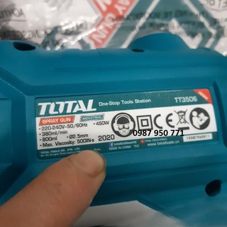 Máy Phun Sơn Total 450w ( năm 2020)