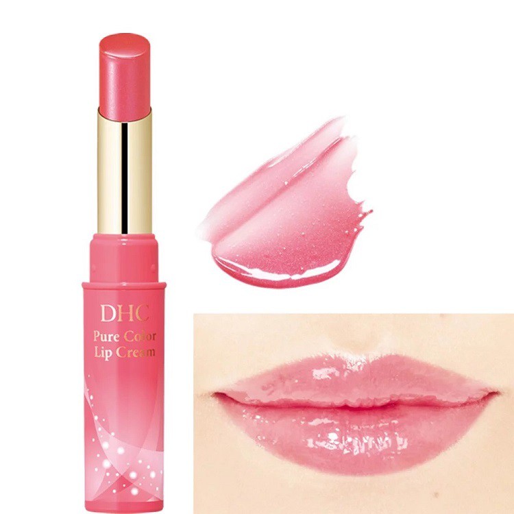 Son Dưỡng Môi DHC Lip Cream 1,5g 4 Màu (màu cam, màu hồng, màu đỏ, không màu)