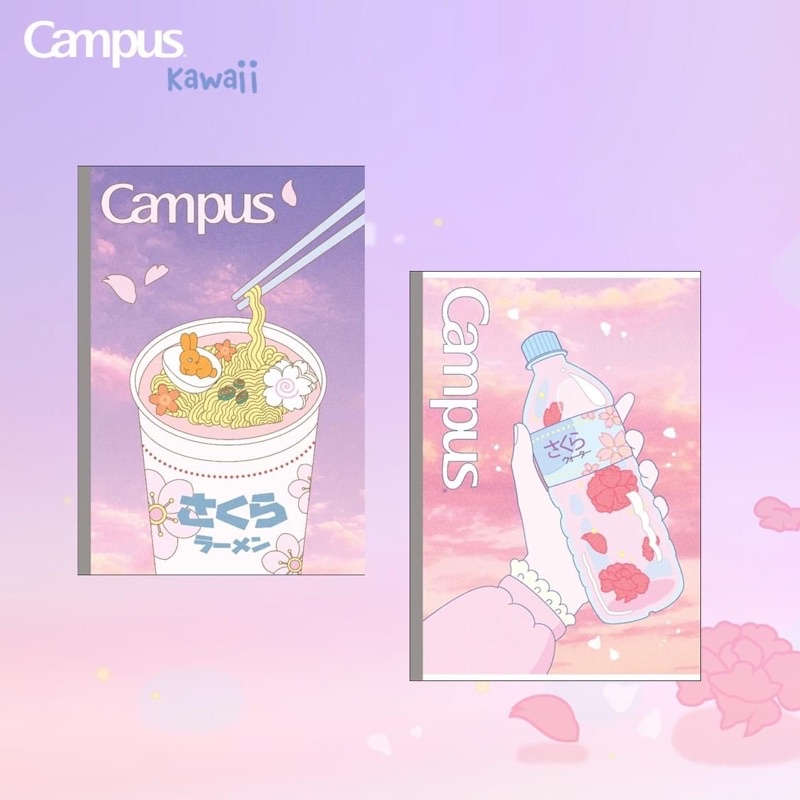 Vở B5 200 Trang Campus Kawaii - Kẻ Ngang Có Chấm