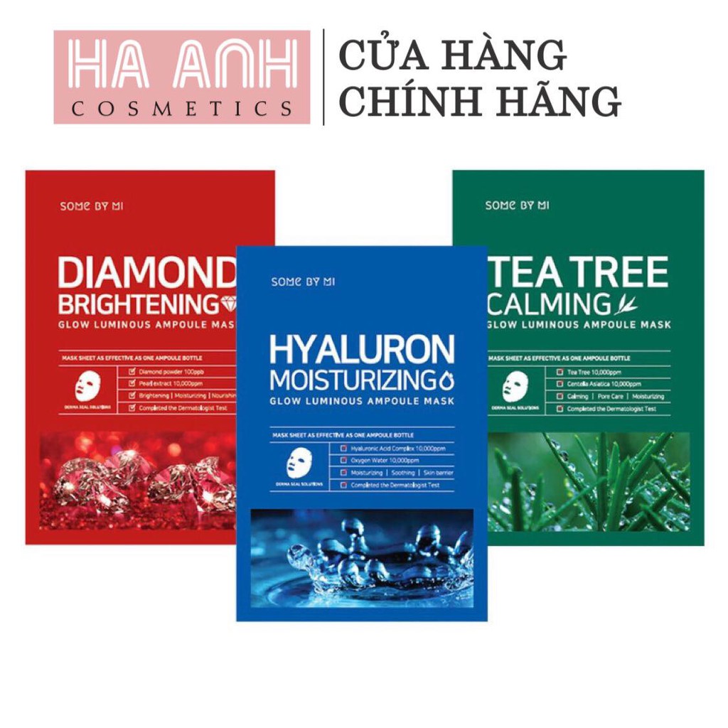 Mặt nạ giấy làm sáng da, dưỡng ẩm some by mi (chính hãng)