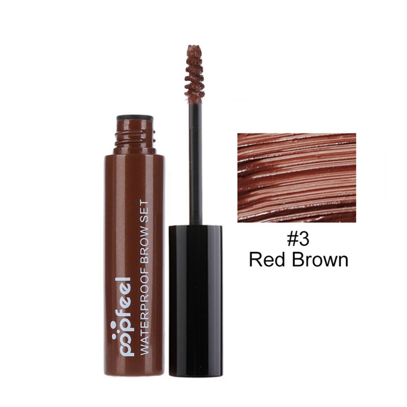 Mascara chuốt lông mày dạng gel POPFEEL chuyên nghiệp chống thấm nước