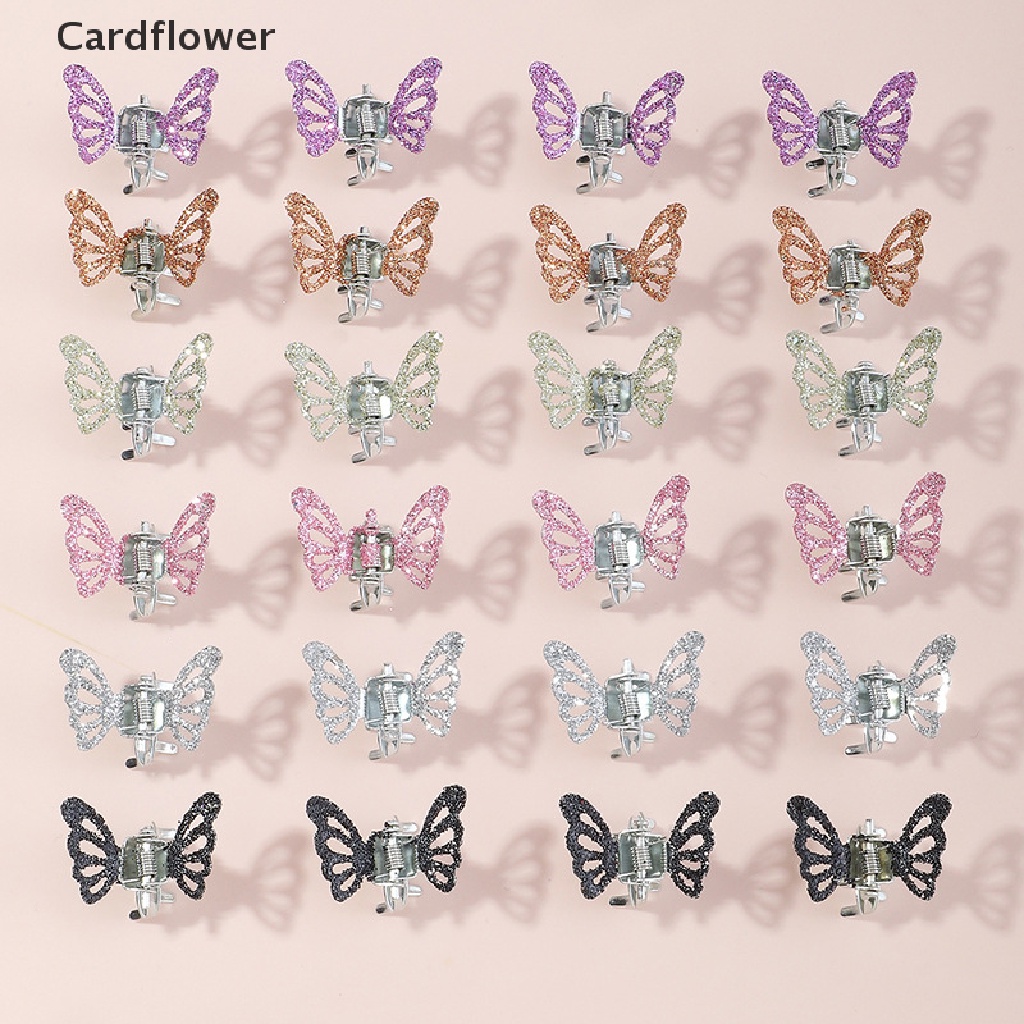 Bộ 24 Kẹp Tóc Hình Bướm Nhỏ Xinh Thời Trang Cho Nữ