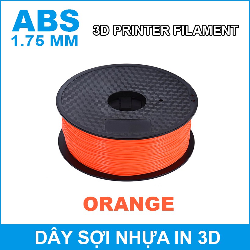 Dây sợi nhựa ABS in 3D 1.75mm 1Kg Orange