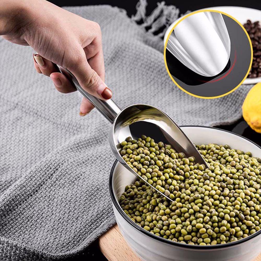 Muỗng Múc Đá Đa Năng Bằng Thép Không Gỉ