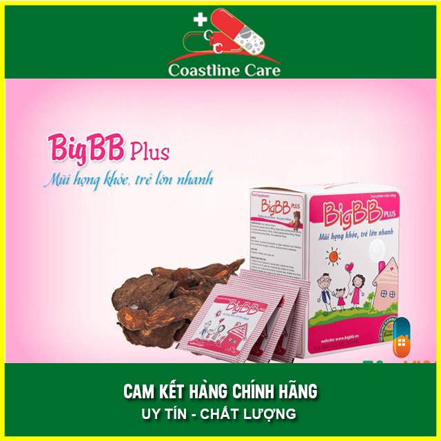 [CÓ TEM TÍCH ĐIỂM] -BigBB Plus Chính Hãng Giảm Nhanh Triệu Chứng Viêm Mũi Họng