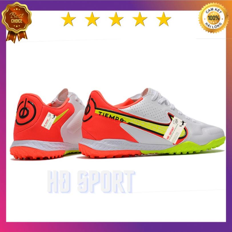 Giày Đá Bóng, Giày Đá Banh Sân Cỏ Nhân Tạo React Tiempo Legend 9 Pro TF _BH& ^**