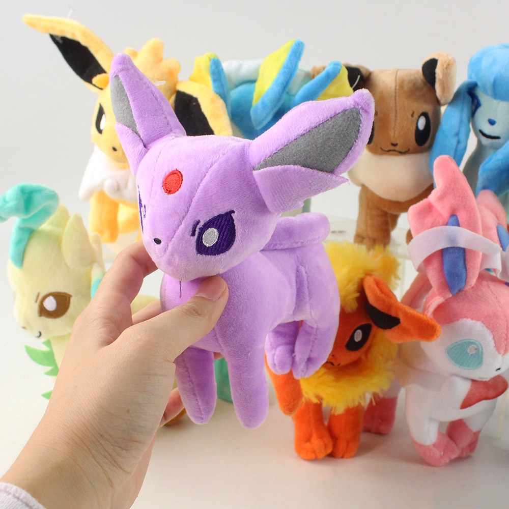 1 Thú Nhồi Bông Hình Pokemon Jolteon Flareon Vaporeon Umbreon Sylveon Leafeon Glaceon Espeon