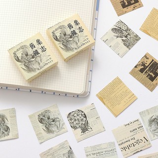 Sticker hộp - Old Magazines