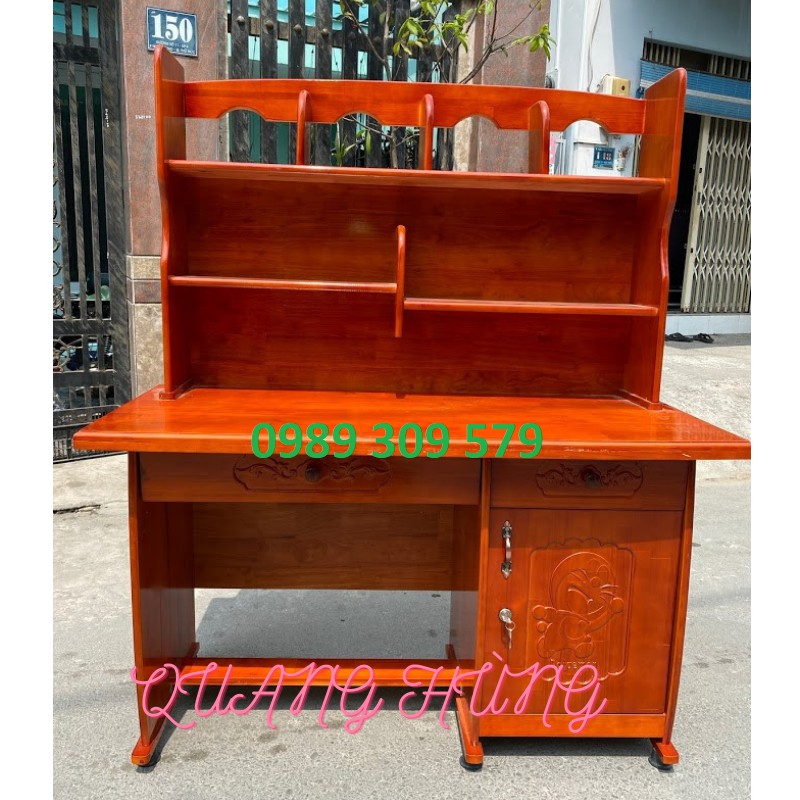 BÀN HỌC SINH GỖ THÔNG NGANG 1M2 CAO CẤP FREESHIP | BigBuy360 - bigbuy360.vn