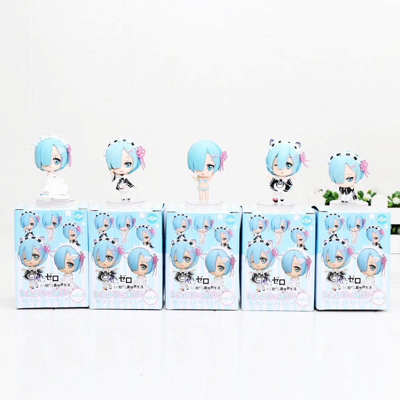 [thanh lý bán lỗ] Mô hình Nendoroid Petite: Re:Zero Rem ga Ippai Collection Vol 2 [NEN]