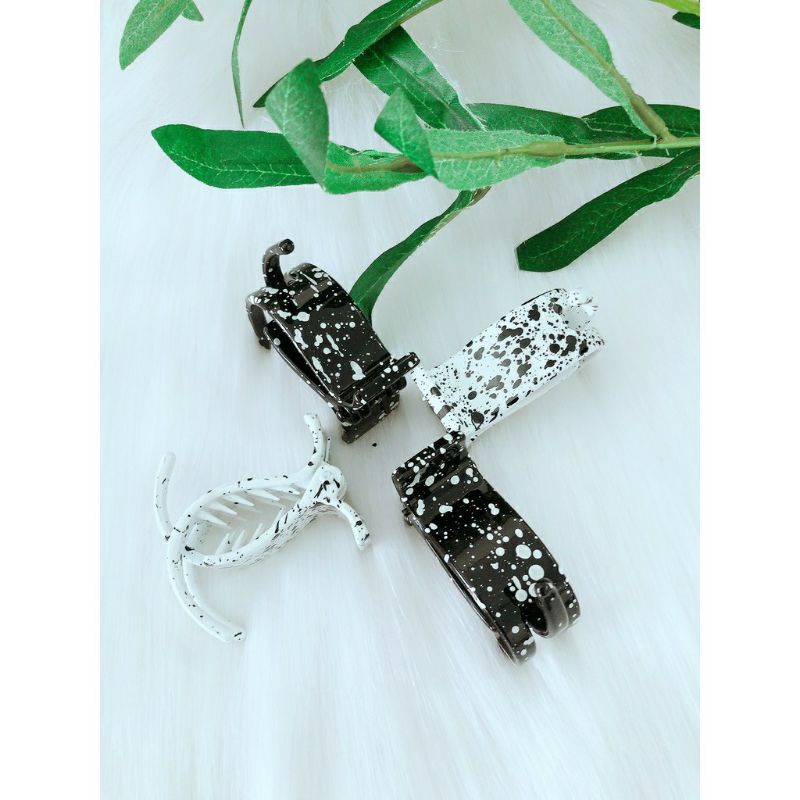 KẸP CÀNG CUA IN BÒ SỮA NHIỀU MẪU