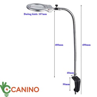 [ GIÁ SỐC ⚡️ SALE HOT ] 💥💥💥 Kính lúp kẹp bàn có đèn MG15124-B ☀️