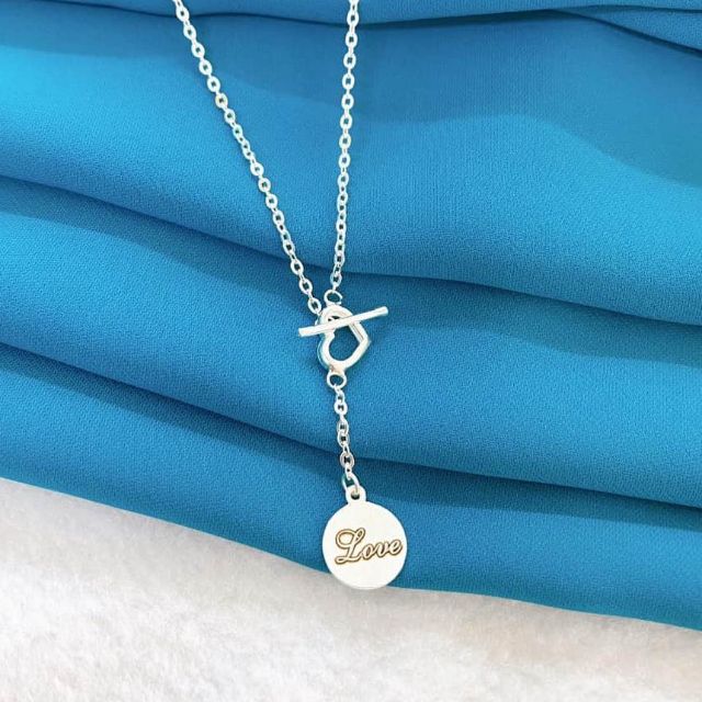 DÂY CHUYỀN BẠC KHẮC TÊN CHO NỮ