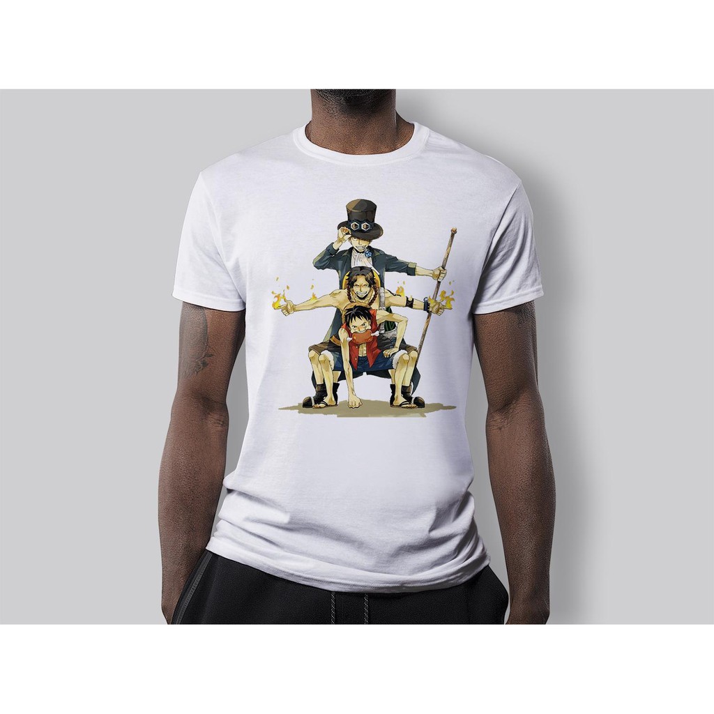 Áo thun nam in hình 3 anh em